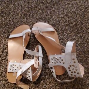 White Sandals